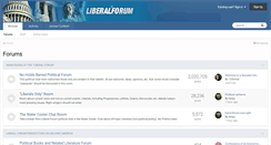 Desktop Screenshot of liberalforum.org