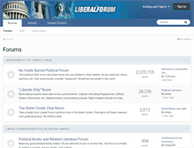 Tablet Screenshot of liberalforum.org