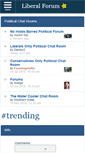 Mobile Screenshot of liberalforum.net