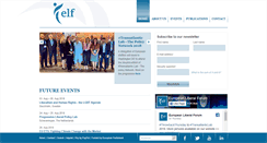 Desktop Screenshot of liberalforum.eu